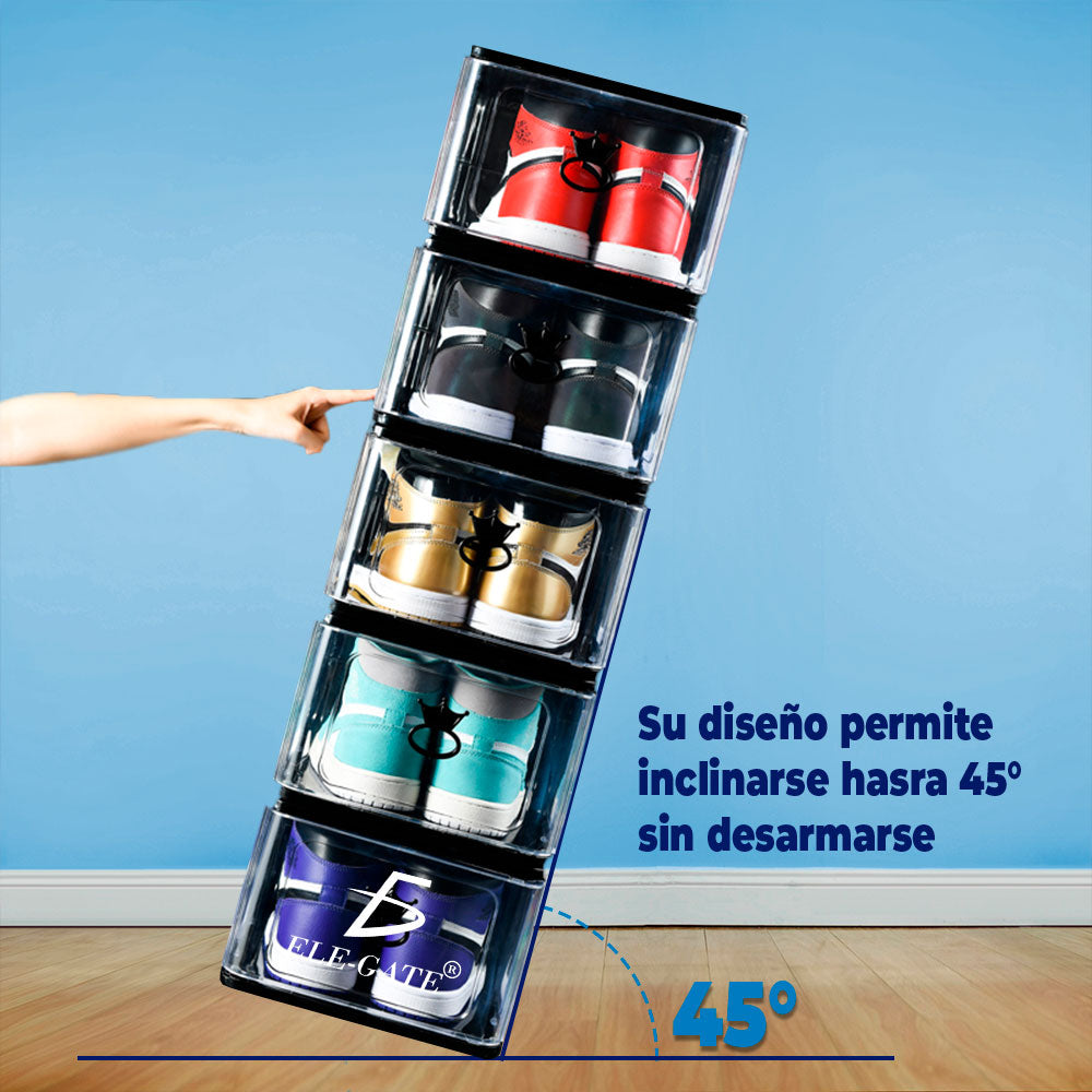 Organizadores transparentes para zapatillas