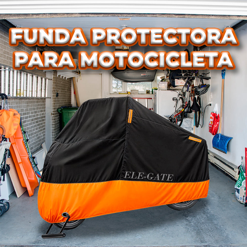 Funda impermeable para moto y bicicleta