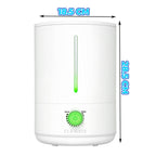 Humidificador difusor de 4 litros con luz RGB