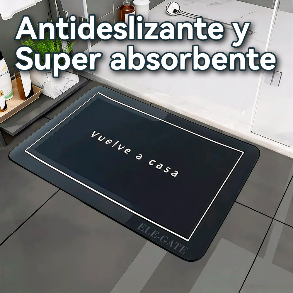 Tapete absorbente para baño