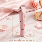 Rasuradora eléctrica 2 en 1 para cuerpo y rostro