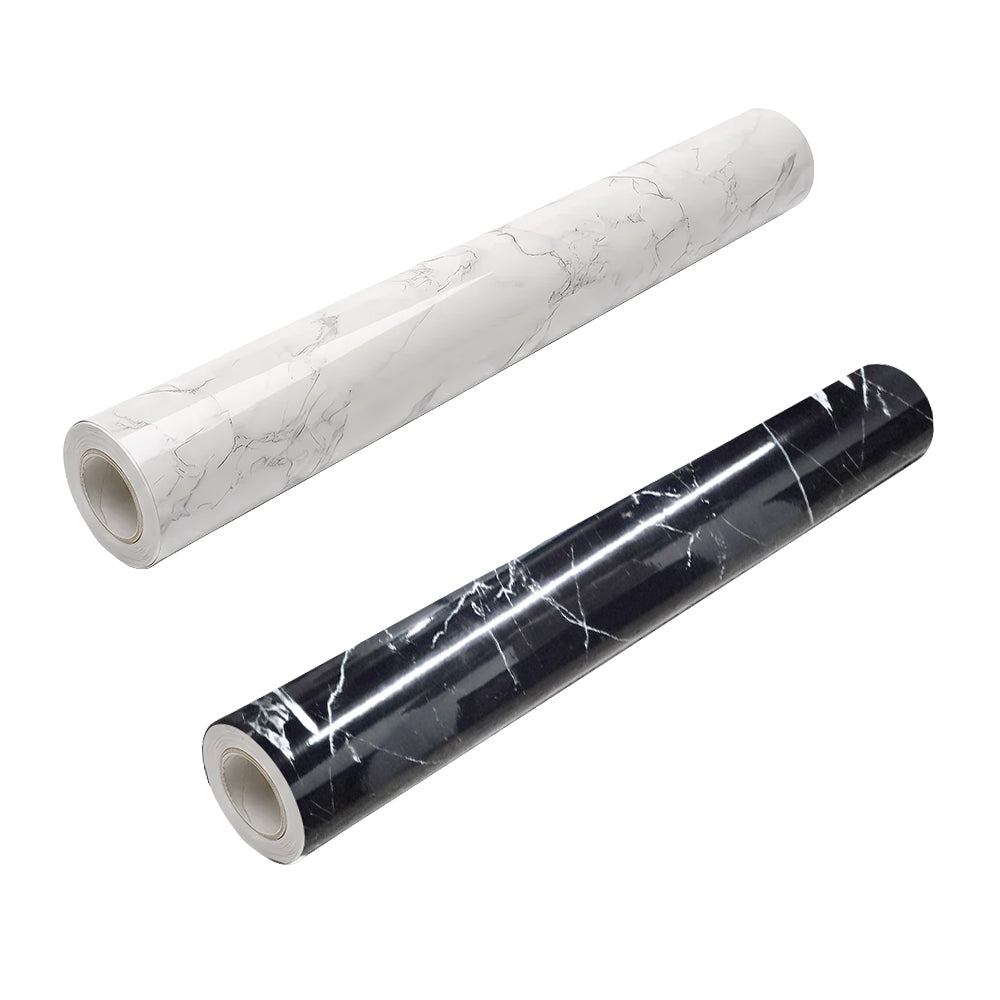 Rollo de papel adhesivo de mármol