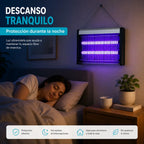 Lámpara mata mosquitos — uso