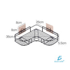 Soporte esquinero de pared de 36 cm