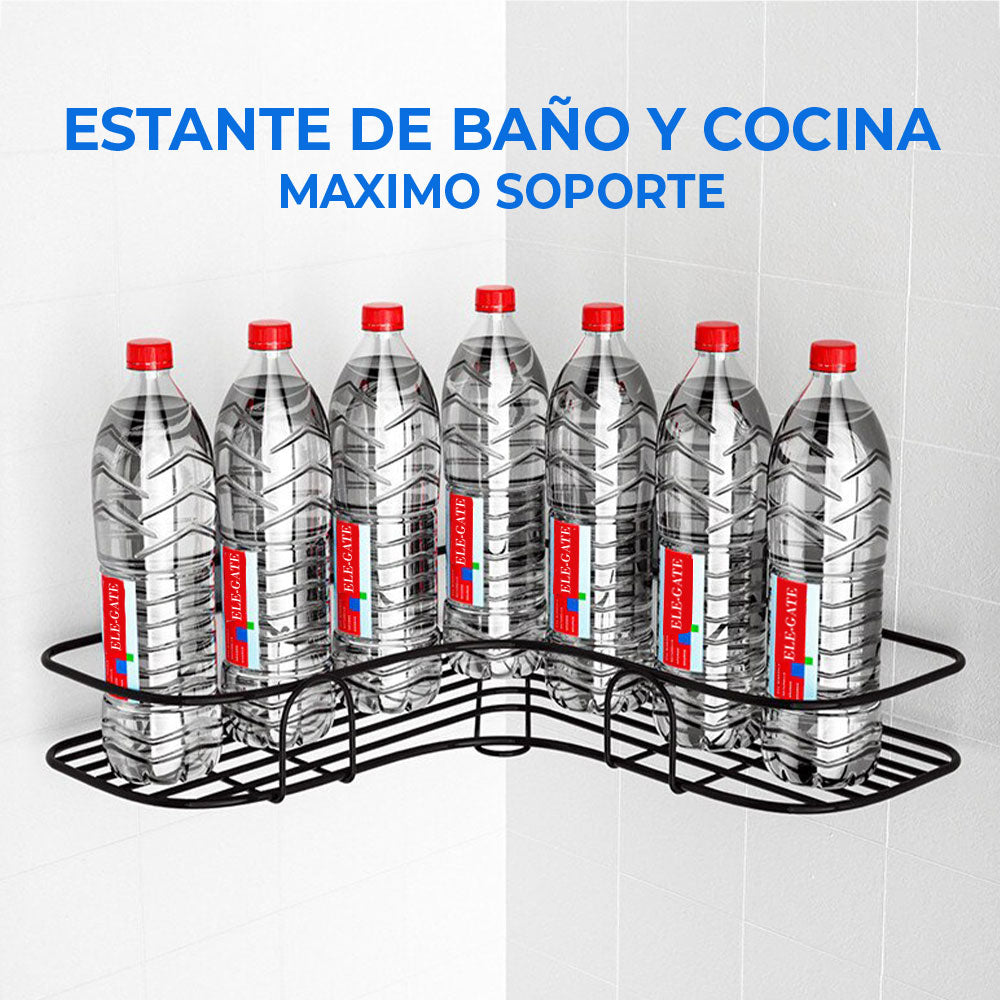 Soporte esquinero de pared de 36 cm