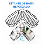 Soporte esquinero de pared de 36 cm