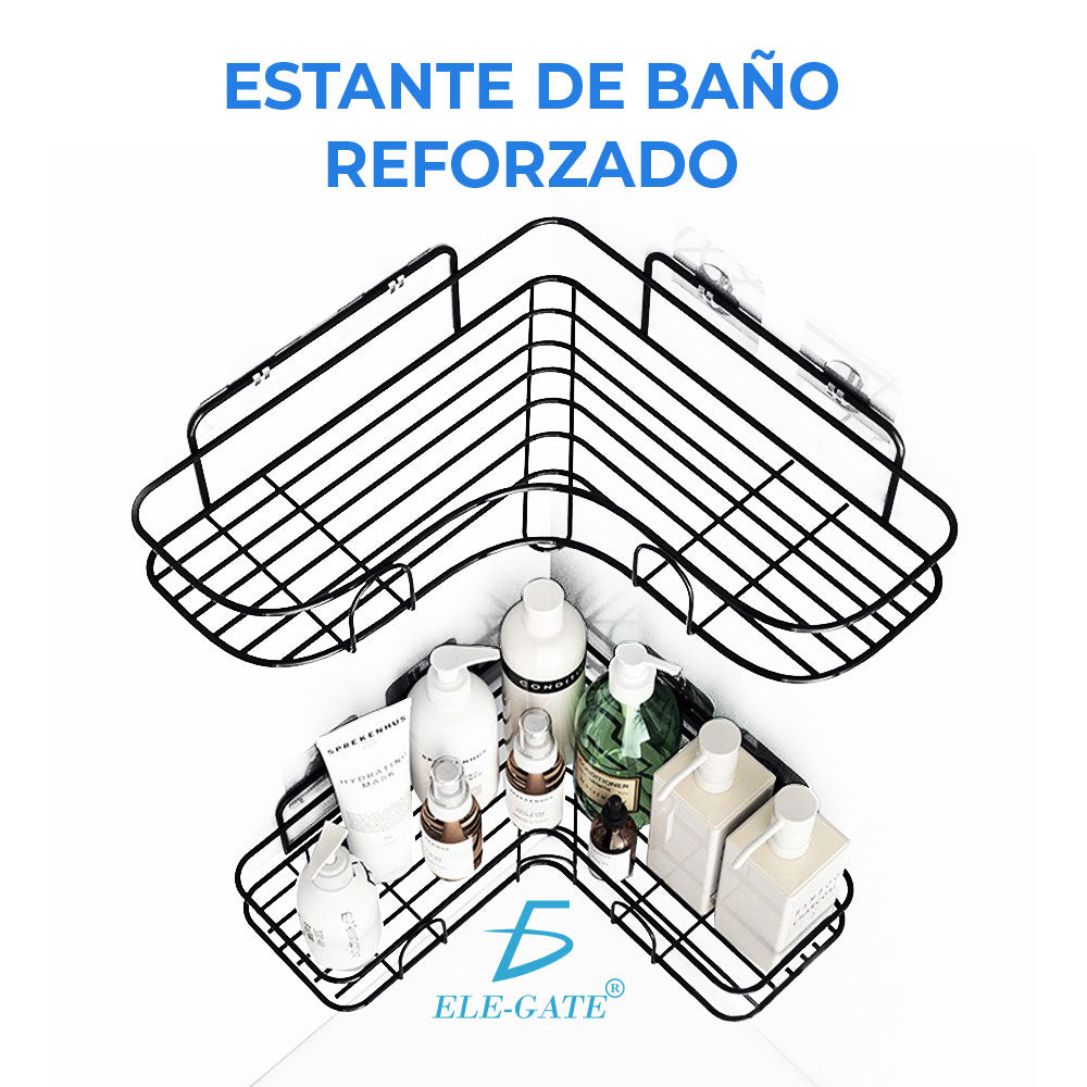 Soporte esquinero de pared de 36 cm