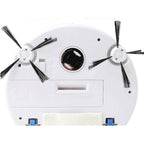 Robot barredor recargable blanco para pisos lisos