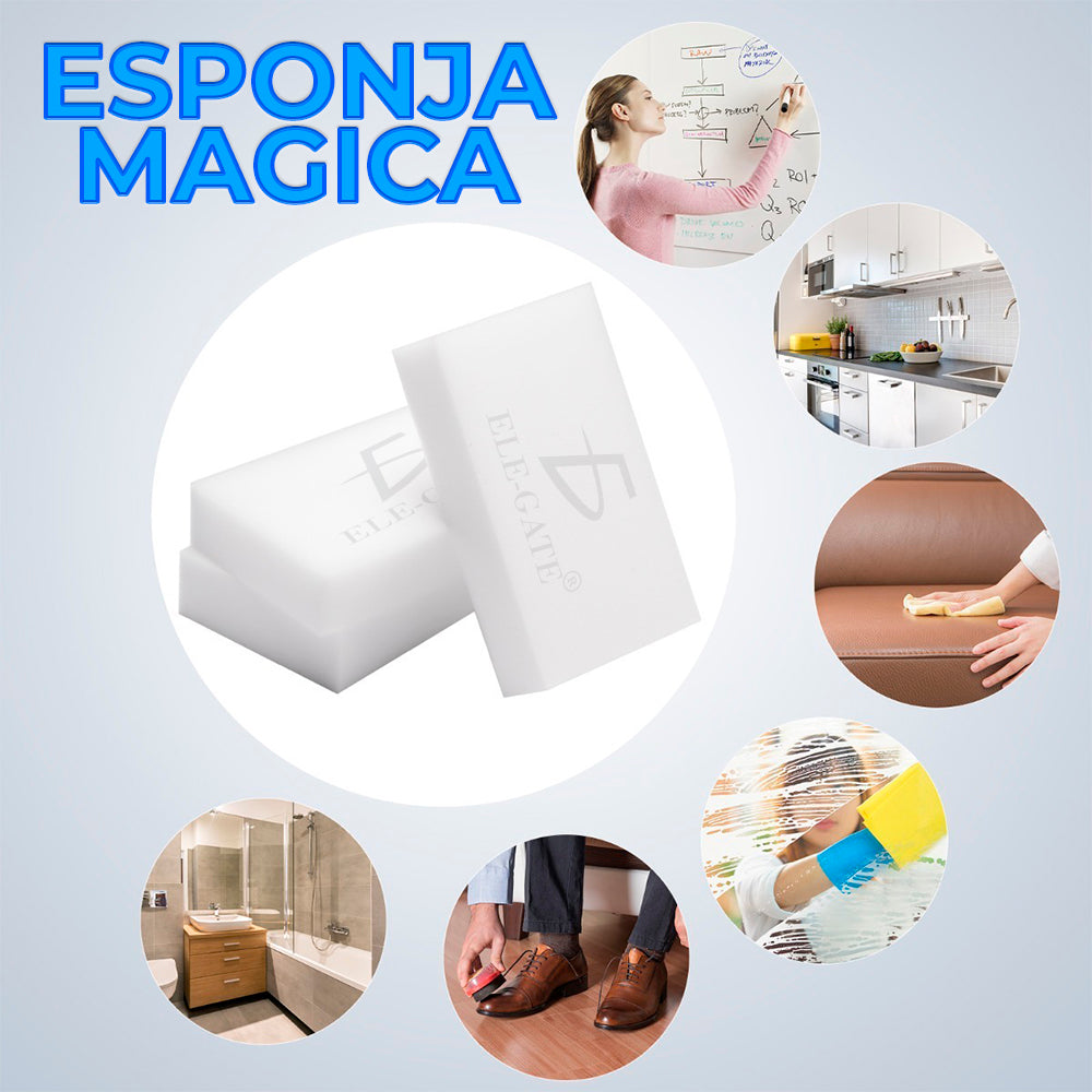 Esponja mágica de melamina, paquete de 10 piezas