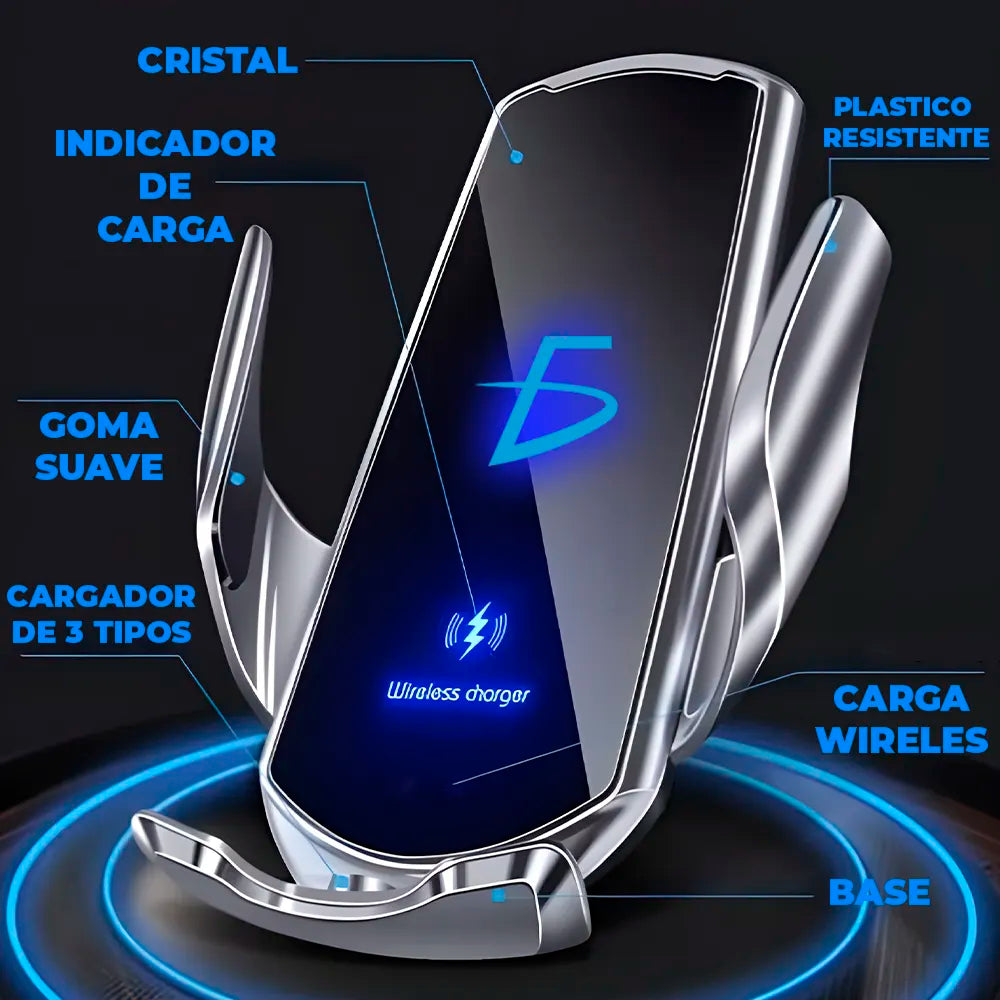 Cargador Inalámbrico para Auto 15W — imagen 3