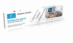 Base plegable para laptop con ajuste de altura