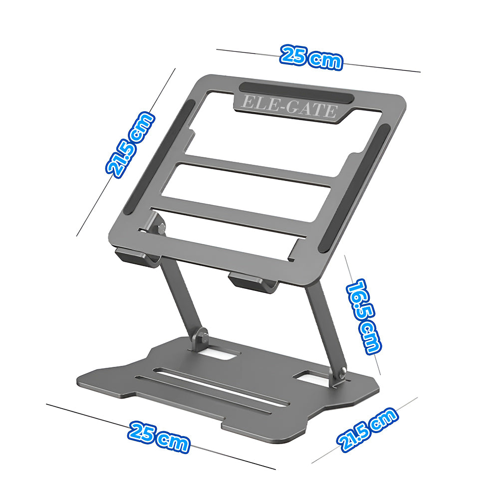 Soporte de acero plegable para laptop