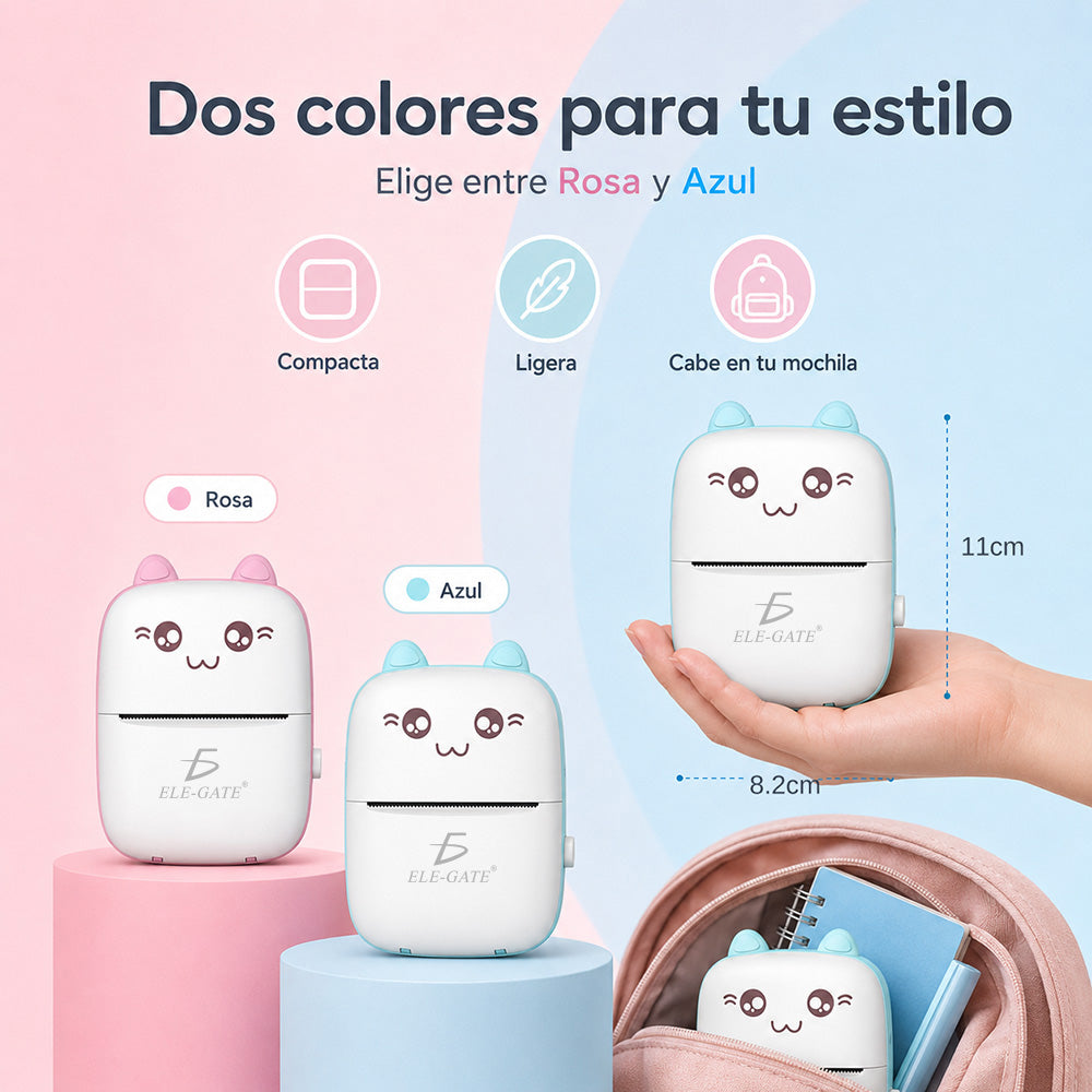 Mini impresora térmica Bluetooth de 57 mm para celular