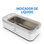 Limpiador ultrasónico para joyas y lentes