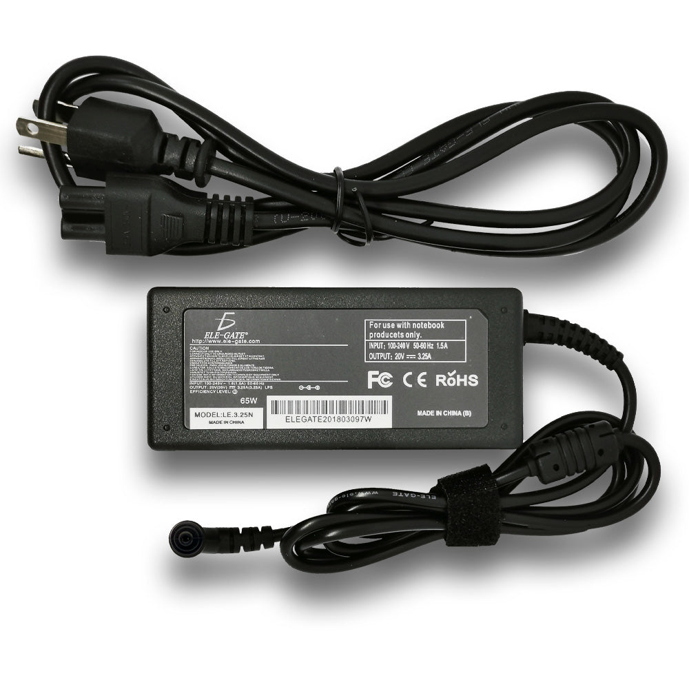 Cargador compatible con Lenovo ThinkPad de 65W con punta 4.0 x 1.7 mm