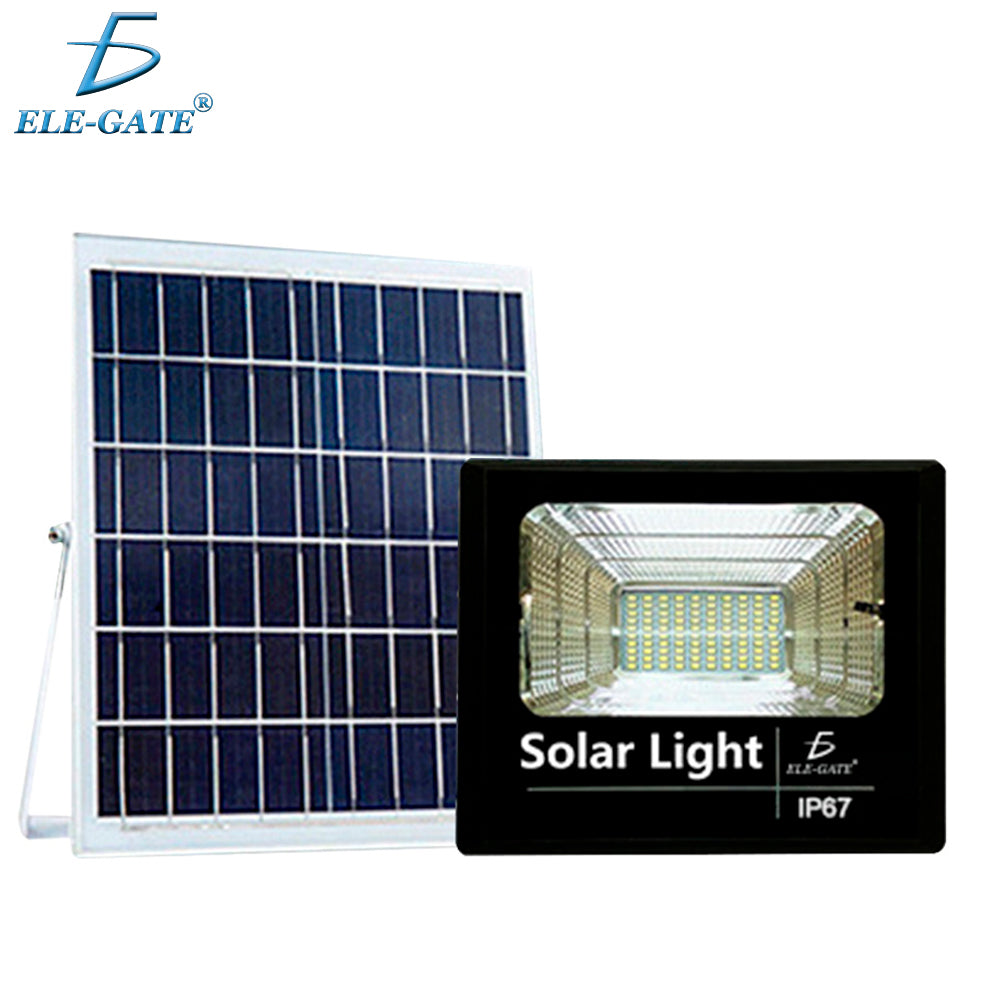Reflector LED de 25 W con panel solar