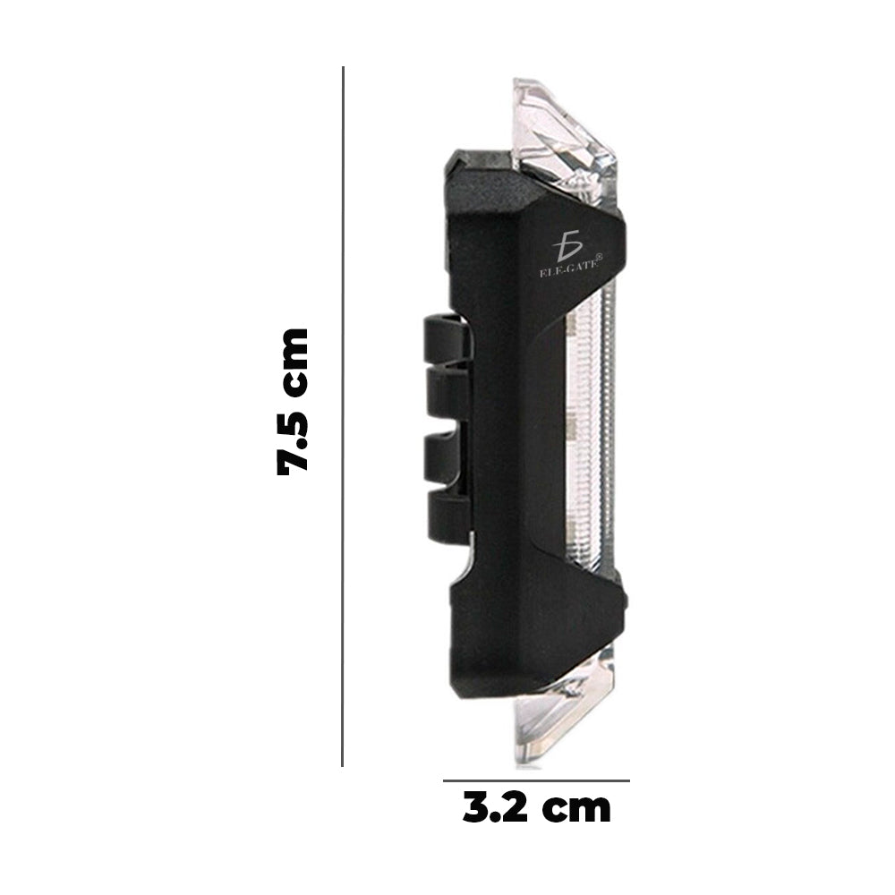 Luz LED roja trasera para bicicleta