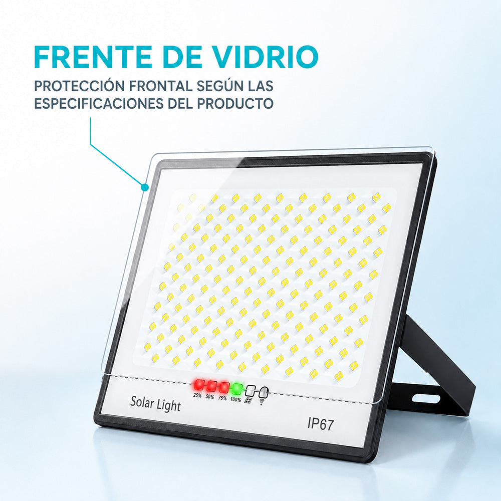 Luz solar LED para exteriores con sensor de movimiento