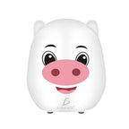Luz de noche LED con forma de cerdito