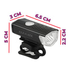 Luz LED recargable para bicicleta