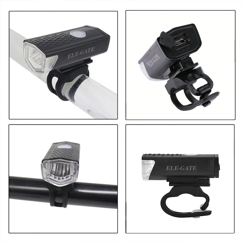Luz LED recargable para bicicleta