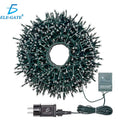 Serie de luces LED cálidas para exterior