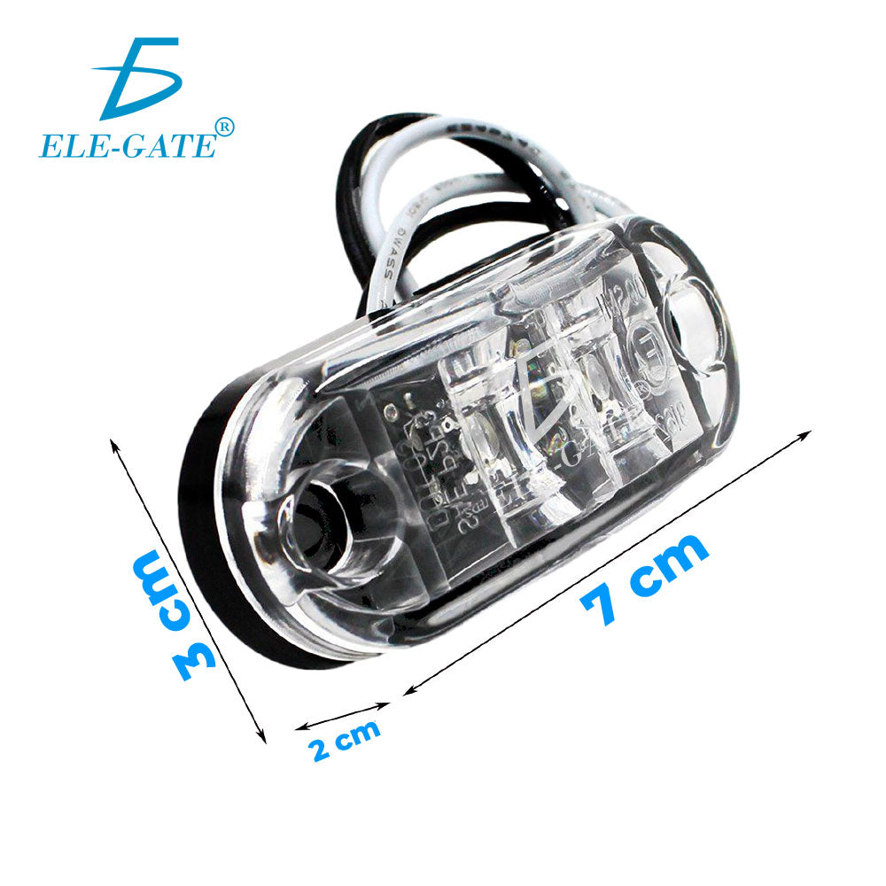 Luz LED ámbar de marcador para camión y remolque