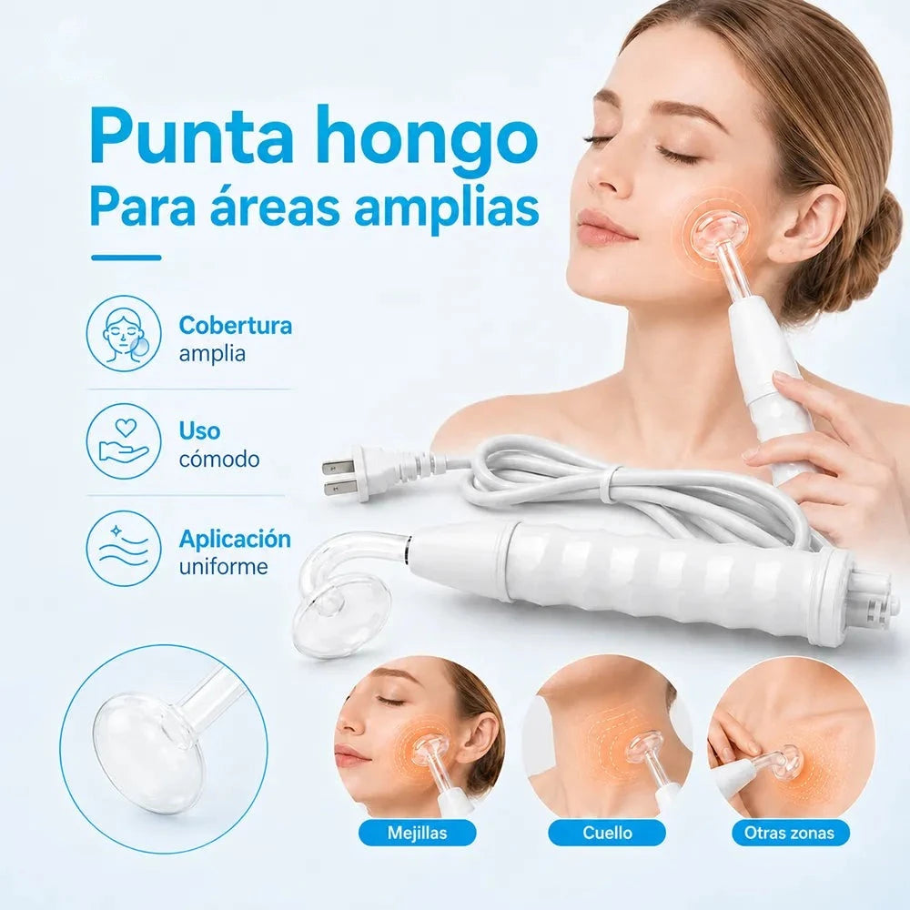 Masajeador facial de alta frecuencia — detalles