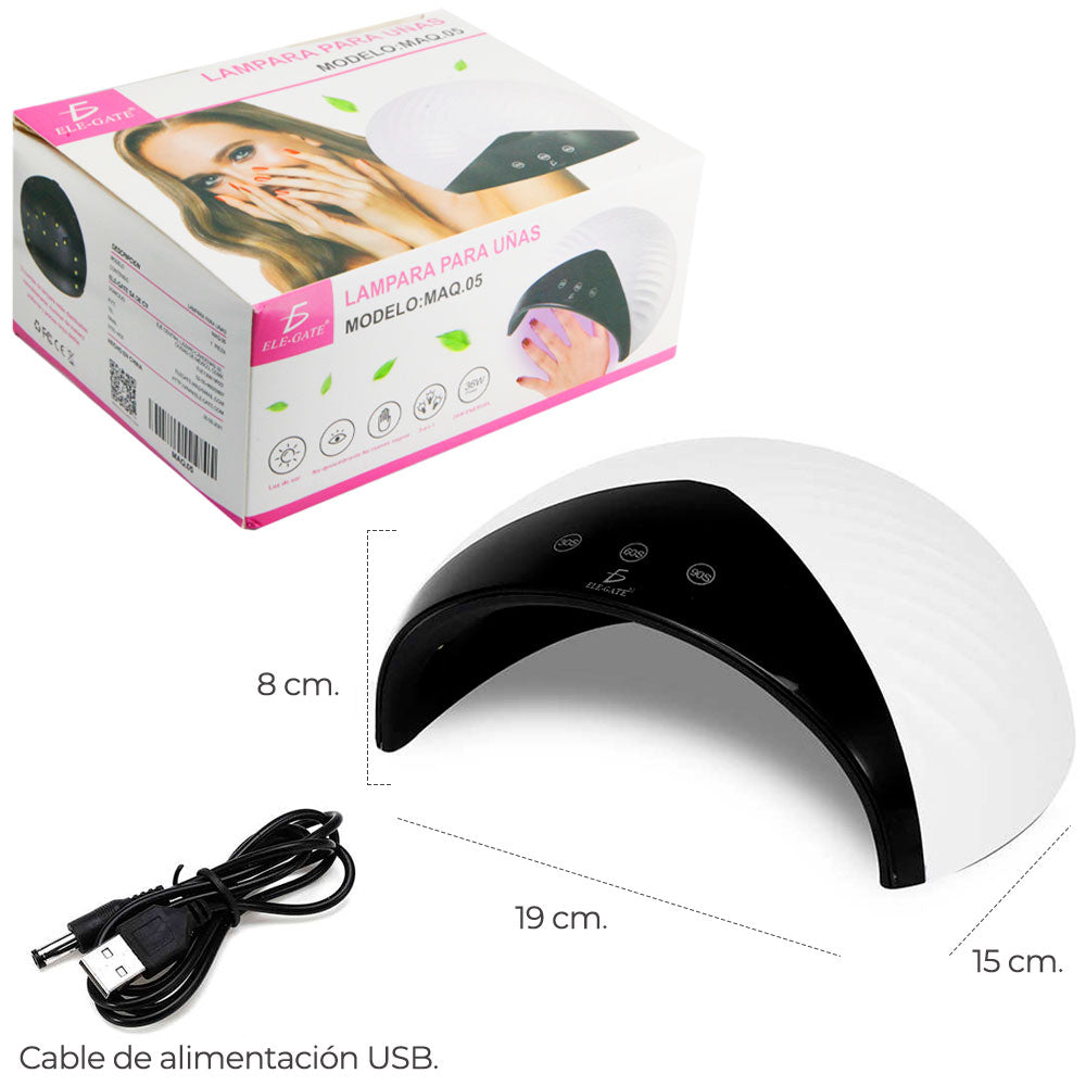 Lámpara portátil de uñas UV LED