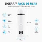 Lima eléctrica de uñas para mascotas con pantalla digital