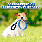 Correa reflectante de 2 metros con asas dobles