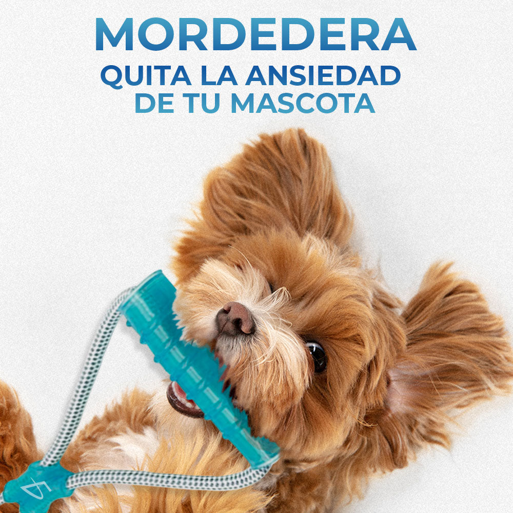 Juguete mordedera rellenable para perro