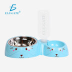 Dispensador doble comedero y bebedero para mascotas