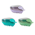 Cepillo de baño con jabonera para mascotas
