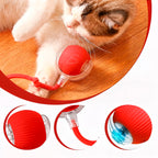 Pelota interactiva automática 360° para perros y gatos