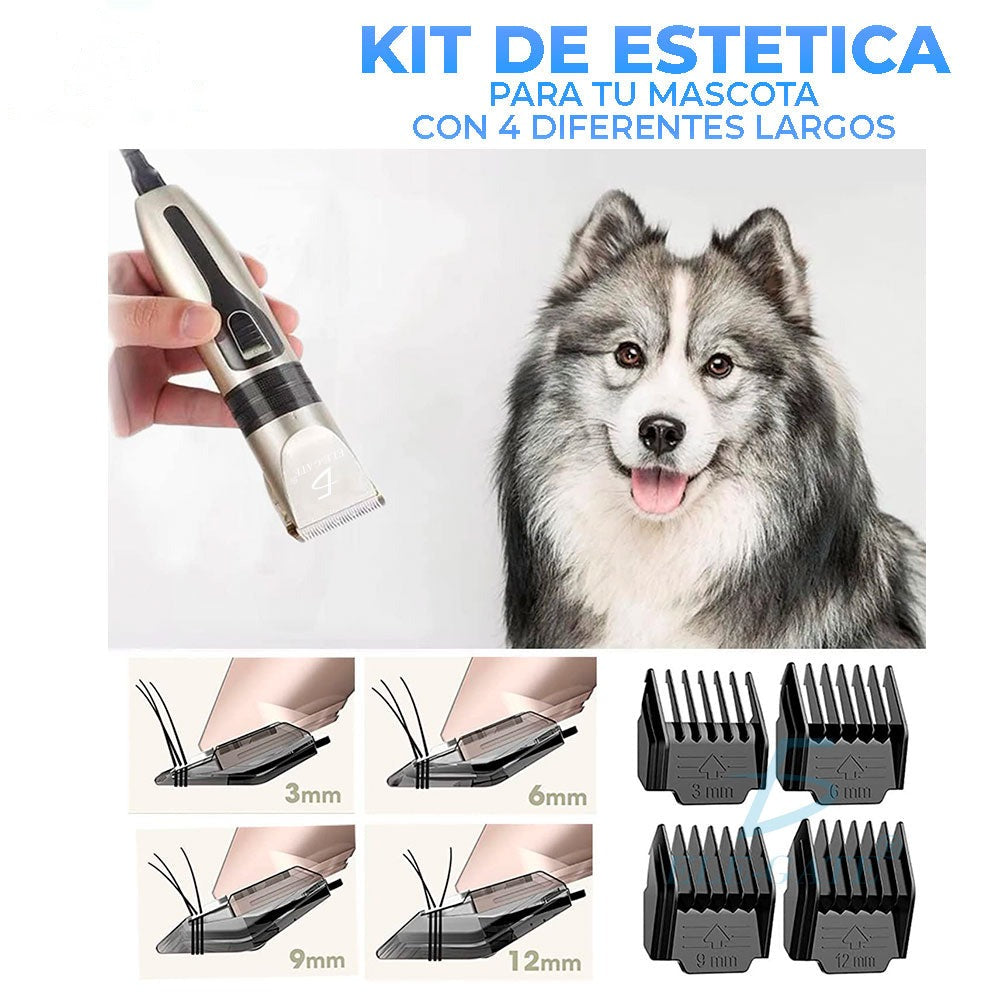 Máquina rasuradora de pelo para perros y gatos