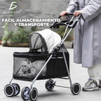 Cochecito plegable para mascotas