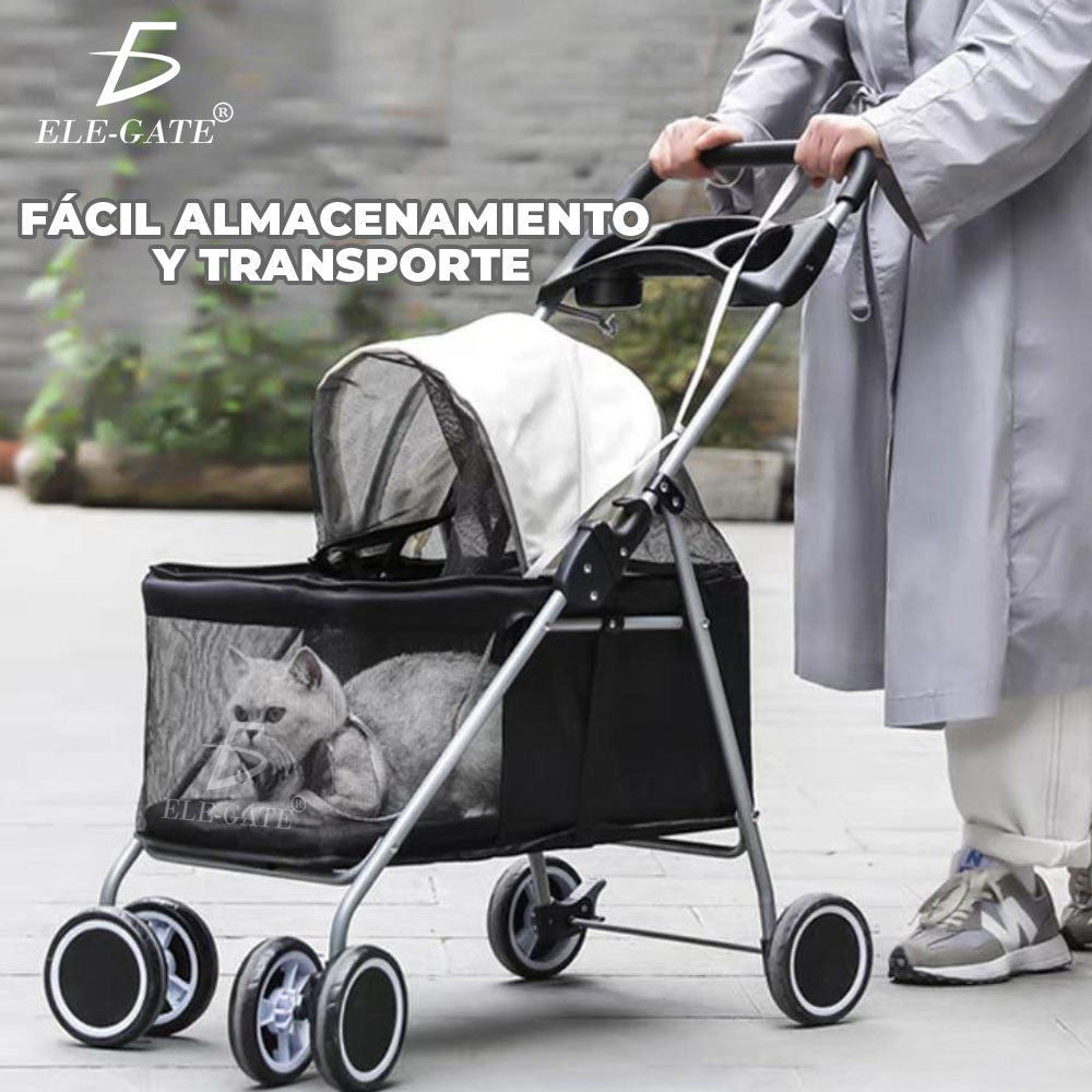 Cochecito plegable para mascotas
