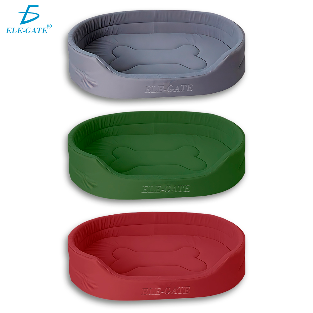 Cama grande impermeable para perro