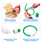 Collar con luz LED para mascota