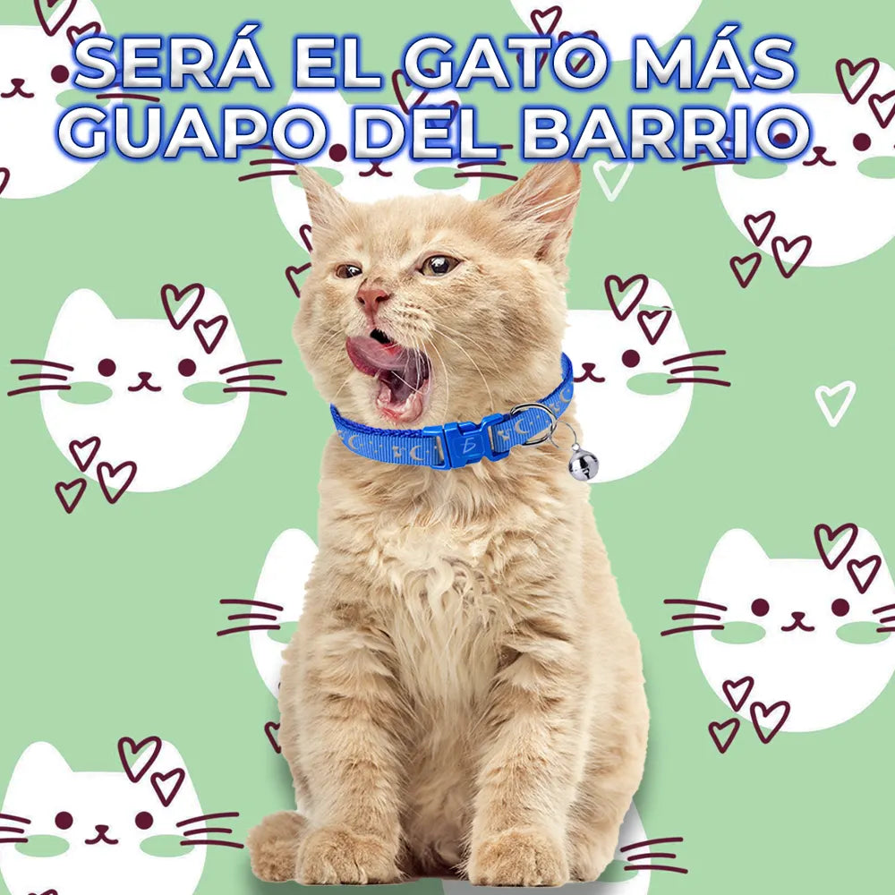 Collar Ajustable con Cascabel para Mascota — imagen 1