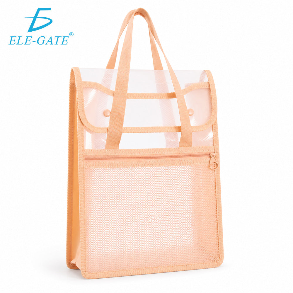 Bolsa organizadora transparente con asas
