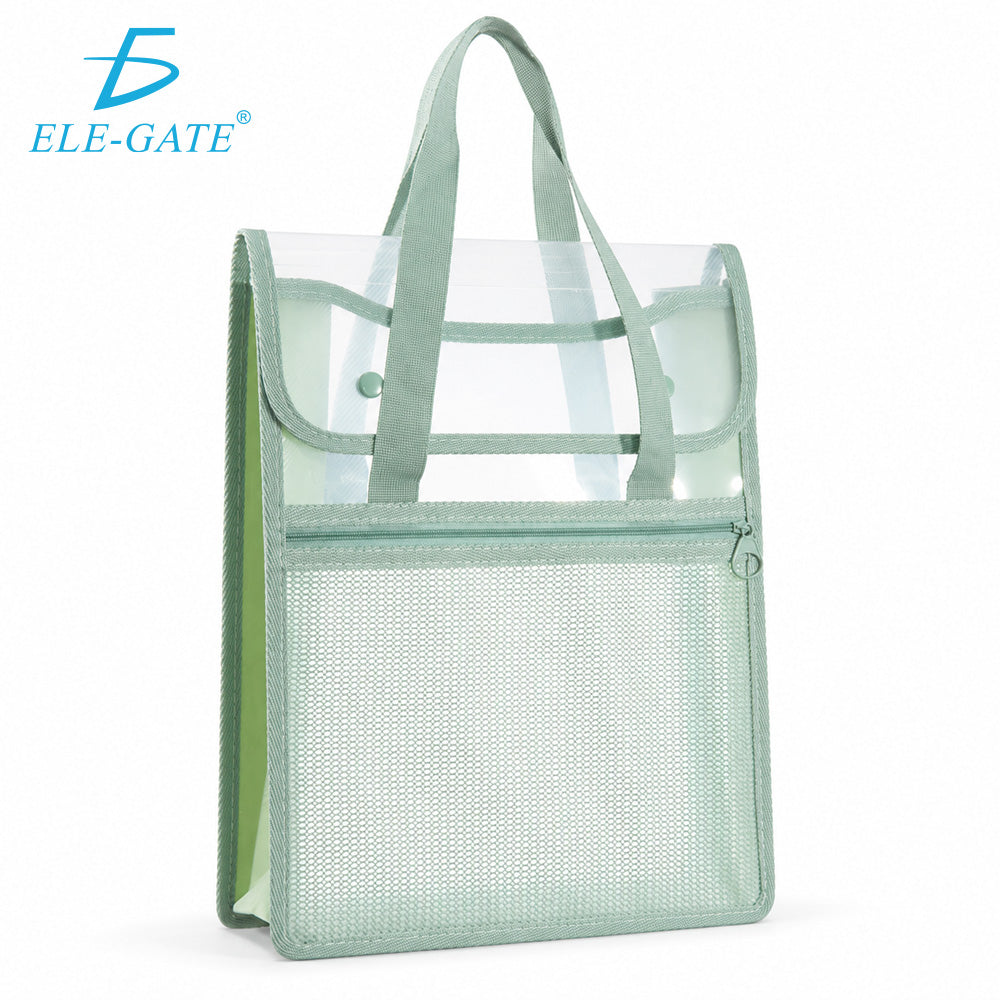 Bolsa organizadora transparente con asas