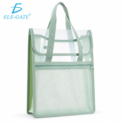 Bolsa organizadora transparente con asas