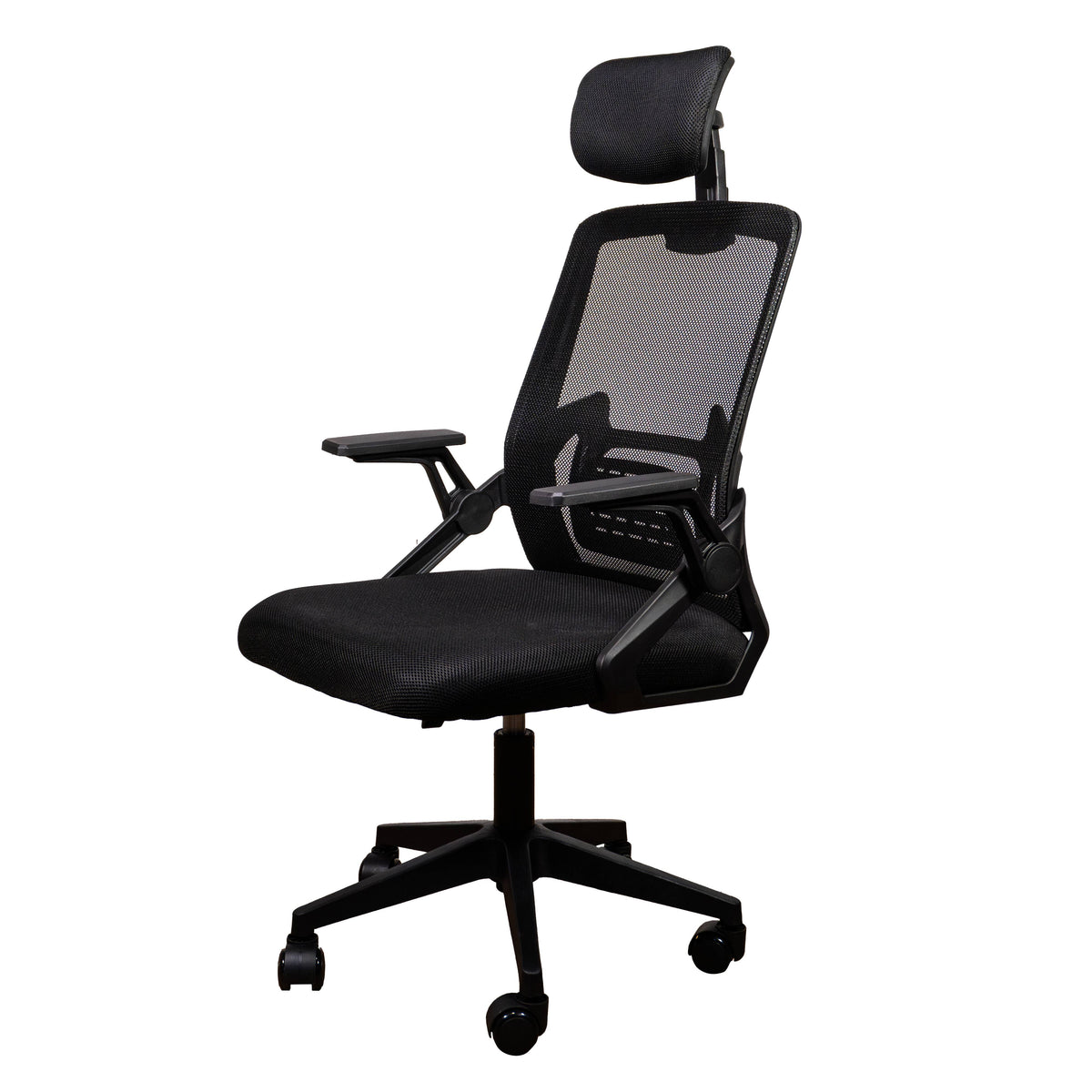 Silla de oficina Naceb NA-2789 Axis Air Flow negra con malla