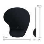 Mouse pad ergonómico con apoyo para la muñeca