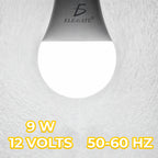 Paquete de 10 focos LED de 9 W