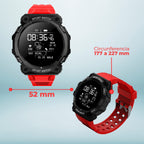 Smartwatch deportivo de pantalla redonda