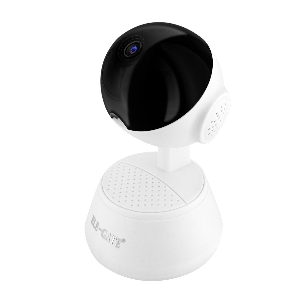 Cámara WiFi 1080p giratoria 360° con visión nocturna y audio