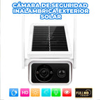 Cámara WiFi con panel solar para exterior